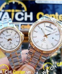 Margater Japan, kính saphire chống trầy, không gỉ sét MT1510-SG-T