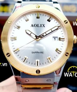 Aolix Nam Japan, kính saphire chống trầy, không gỉ, AL9199T-SG-T