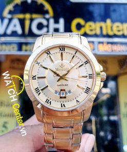Margater Japan, kính saphire chống trầy, không gỉ sét MT8195-G-V