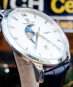 Olympia Star Nam Thụy Sỹ kính saphire, Moon OPA98028 - Ảnh 2