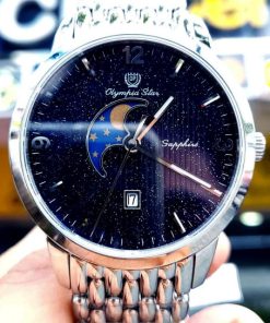 Olympia Star Nam Thụy Sỹ kính saphire, Moon OPA98028MS-X