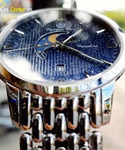 Olympia Star Nam Thụy Sỹ kính saphire, Moon OPA98028MS-X - Ảnh 2