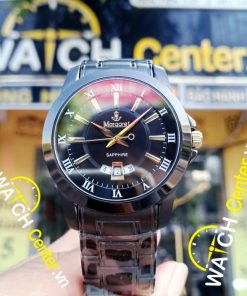 Margater Japan, kính saphire chống trầy, không gỉ sét MT8195db-d