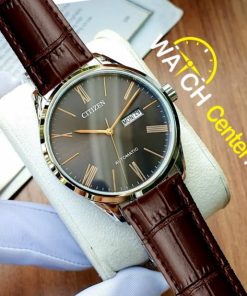 Citizen Nam máy Cơ Automatic Japan, có lịch, chống nước 50m NH8360-80J - Ảnh 3