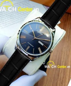 Citizen Nam máy Cơ Automatic Japan, có lịch, chống nước 50m NH8360-80J - Ảnh 2