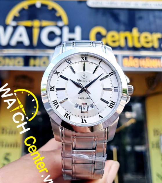 Margater Japan, kính saphire chống trầy, không gỉ sét MT8195D-T